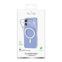 apple iphone 3 telefonas - Puro Cover 0.3 Mag for iPhone 17, skaidrus - Dėklas - 9 nuotrauka