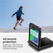 z flip6 - Spigen "Tough Armor Pro MagSafe Case for Samsung Galaxy Z Flip 7 FE" Juodas (Black) - 2 nuotrauka