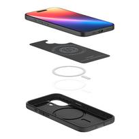 iphone telefonai - Spigen Thin Fit MagSafe dėklas skirtas Apple iPhone 17 - Juodas (Black) - 4 nuotrauka