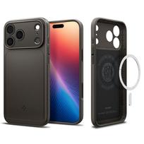 iphone 17 pro spigen - Spigen Thin Fit MagSafe dėklas Apple iPhone 17 Pro - Pilkas (Gray) - 7 nuotrauka
