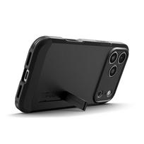 iphone telefonai - Spigen Tough Armor "T" MagSafe dėklas skirtas Apple iPhone 17 Pro Max - Juodas (Black) - 2 nuotrauka