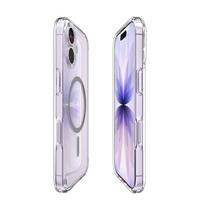 apple ultra topocentras - Spigen Ultra Hybrid MagSafe dėklas iPhone 17 - Skaidrus pilkas - 4 nuotrauka