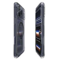 iphone telefonai - Spigen Ultra Hybrid MagSafe Case Apple iPhone 17 Pro Max - Skaidrus Grafitas (Clear Graphite) - 4 nuotrauka