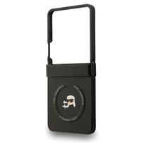 flip 7 deklas - Karl Lagerfeld Karl&Choupette Pins MagSafe dėklas skirtas Samsung Galaxy Z Flip 7 - Juodas (Black) - 4 nuotrauka