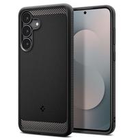 samsung telefonai - Spigen Rugged Armor Dėklas Samsung Galaxy S25 FE Matinė Juoda (Matte Black) - 2 nuotrauka