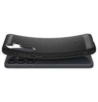 samsung telefonai - Spigen Rugged Armor Dėklas Samsung Galaxy S25 FE Matinė Juoda (Matte Black) - 5 nuotrauka