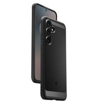 samsung telefonai - Spigen Rugged Armor Dėklas Samsung Galaxy S25 FE Matinė Juoda (Matte Black) - 6 nuotrauka