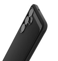 samsung telefonai - Spigen Rugged Armor Dėklas Samsung Galaxy S25 FE Matinė Juoda (Matte Black) - 7 nuotrauka