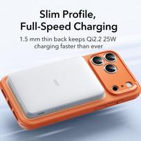 apple telefono dekliukai - ESR Classic Hybrid MagSafe dėklas skirtas Apple iPhone 17 Pro Max - Skaidrus oranžinis (Clear Orange) - 5 nuotrauka
