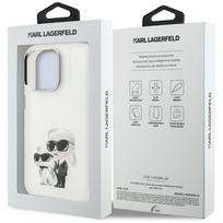 iphone 16 pro balta - Karl Lagerfeld "IML Metal Choupette Head MagSafe iPhone 16 Pro" White - 2 nuotrauka