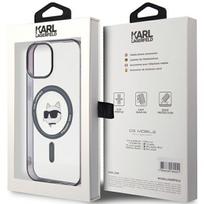 telefono deklas karl lagerfeld - OEM "KLHMP15SHCHNOTK IML Choupette`s Head Magsafe iPhone 15" - 2 nuotrauka