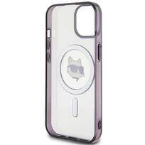 telefono deklas karl lagerfeld - OEM "KLHMP15SHCHNOTK IML Choupette`s Head Magsafe iPhone 15" - 3 nuotrauka