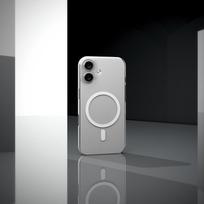 magsafe ziedai - Puro Lite Mag Cover, iPhone 17, skaidrus - Dėklas - 3 nuotrauka