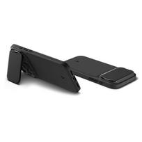 iphone telefonai - Spigen Optik Armor MagSafe Case for Apple iPhone 17 Pro Max - Juodas (Black) - 3 nuotrauka