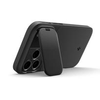 iphone telefonai - Spigen Optik Armor MagSafe Case for Apple iPhone 17 Pro Max - Juodas (Black) - 5 nuotrauka
