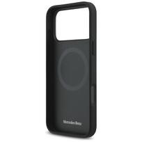 mercedes the move - Mercedes Leather The Move MagSafe Dėklas Apple iPhone 17 Pro Max - Juodas (Black) - 3 nuotrauka