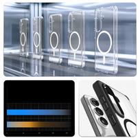 s24 ultra spigen - Spigen Ultra Hybrid Mag MagSafe dėklas skirtas Samsung Galaxy S26 Skaidrus Juodas (Clear Black) - 7 nuotrauka