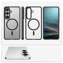 s24 ultra spigen - Spigen Ultra Hybrid Mag MagSafe dėklas skirtas Samsung Galaxy S26 Skaidrus Juodas (Clear Black) - 8 nuotrauka