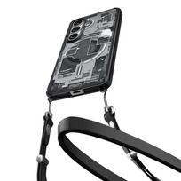 samsung telefonas - Spigen Ultra Hybrid Mag MagSafe Dėklas Samsung Galaxy S26+ Zero One - Skaidrus Juodas (Clear Black) - 9 nuotrauka