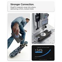 s26 ultra deklas - Spigen Liquid Air Mag MagSafe dėklas Samsung Galaxy S26 Ultra - Pilkas (Gray) - 14 nuotrauka