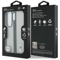 s26 ultra deklas - BMW perforuotas dryžuotas „MagSafe“ dėklas, skirtas „Samsung Galaxy S26 Ultra“, pilkas - 2 nuotrauka