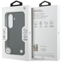 telefonai samsung galaxy - BMW odinis „MagSafe“ dėklas, skirtas „Samsung Galaxy S26“, juodas, su karštu antspaudu - 2 nuotrauka