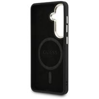 telefonai samsung galaxy - Guess 4G įspausto žiedo „MagSafe“ dėklas, skirtas „Samsung Galaxy S26 Plus“, rudas - 3 nuotrauka
