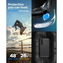 telefonai samsung galaxy - Dėklas Spigen Rugged Armor Samsung Galaxy A57 5G - Juodas (Black) - 6 nuotrauka