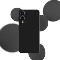 samsung galaxy s25 black - 3MK "Silicone Case Galaxy S25 Edge" Black - 6 nuotrauka