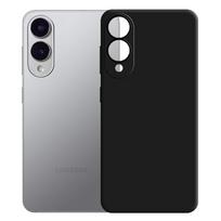 samsung galaxy s25 black - 3MK "Silicone Case Galaxy S25 Edge" Black - 7 nuotrauka
