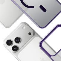 iphone 17 violetine - Apple iPhone 17 Pro - 3mk Frosty MagCase Violetinė - 4 nuotrauka