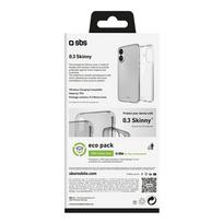 telefonu deklai - Dėklas SBS Skinny cover, iPhone 16, skaidrus Prekė-TESKINIP1661T - 7 nuotrauka