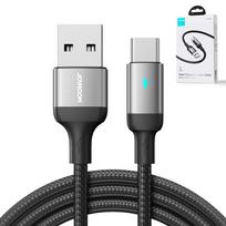 usb type c laidas 3a 2m - Joyroom S-UC027A10 3A 1.2m Black - 9 nuotrauka