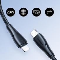 laidas usb c 2m - Joyroom S-CL020A11B USB C to Lightning 20W 1.2 Black - 11 nuotrauka