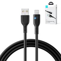 led usb laidas - Joyroom Premium Series A13 USB-A / Lightning 2.4A kabelis 2 m Juodas (Black) - 2 nuotrauka