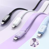 usb c i usb c 2m - Joyroom S-CL020A14 USB-C į Lightning laidas 20W 1.2m Baltas (White) - 5 nuotrauka