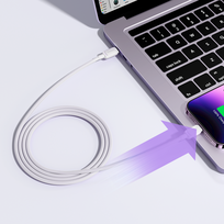 usb c i usb c 2m - Joyroom S-CL020A14 USB-C į Lightning laidas 20W 1.2m Baltas (White) - 8 nuotrauka