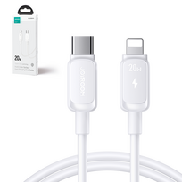 usb c i usb c 2m - Joyroom S-CL020A14 USB-C į Lightning laidas 20W 1.2m Baltas (White) - 12 nuotrauka