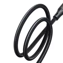 lightning type c laidas - Joyroom Multi-Color Series A14 USB-C / Lightning kabelis 20W 1.2 m Juodas (Black) - 4 nuotrauka