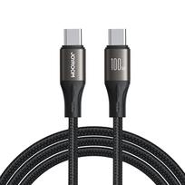 lightning type c laidas - Joyroom Multi-Color Series A14 USB-C / Lightning kabelis 20W 1.2 m Juodas (Black) - 6 nuotrauka