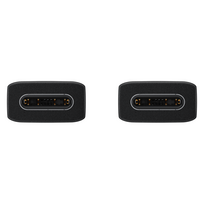 type 2 type 1 - USB - Type-C, 5A, 1m, juodas - 3 nuotrauka