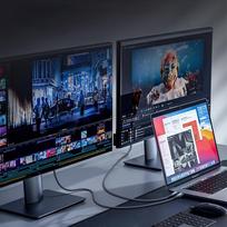 thunderbolt - Wozinsky WPS-UY41S USB-C Thunderbolt 4 kabelis 240W 1m 4K - Juodas (Black) - 5 nuotrauka