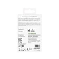 lightning usb a laidas - Puro TPE 12W USB-A - Lightning kabelis 2m Baltas (White) - 2 nuotrauka