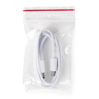 bulimi - Samsung EP-DN975BWE USB-C/USB-C duomenų kabelis 5A 1m Baltas (White) - 2 nuotrauka