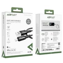 mfi usb a - Acefast C4-02 A Black - 6 nuotrauka