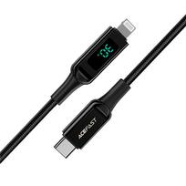 usb c pakrovejas - Acefast C6-01 C Black - 5 nuotrauka