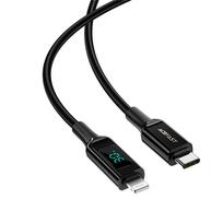 usb c pakrovejas - Acefast C6-01 C Black - 6 nuotrauka