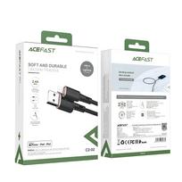 lightning usb a laidas - Acefast C2-02 Black - 9 nuotrauka