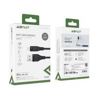 mfi usb a - Acefast C3-02 Black - 3 nuotrauka