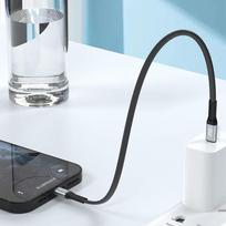 typos - Dudao L10P cable USB Type-C to Lightning PD20 W Black - 4 nuotrauka